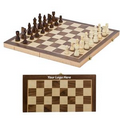 15" Standard Folding Travel Chess Set